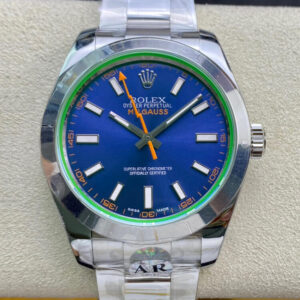 Rolex Milgauss 116400GV AR Factory Blue Dial Replica Watch - UK Replica