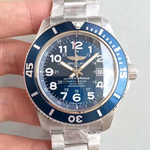 Breitling Superocean II 44MM A17392D8/C910-162A GF Factory Blue Dial Replica Watch - UK Replica