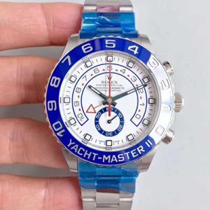 Rolex Yacht-Master II 116680 JF Factory White Dial Replica Watch - UK Replica