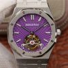 Audemars Piguet Royal Oak Tourbillon 26522ST.OO.1220ST.01 R8 Factory Purple Dial Replica Watch - UK Replica