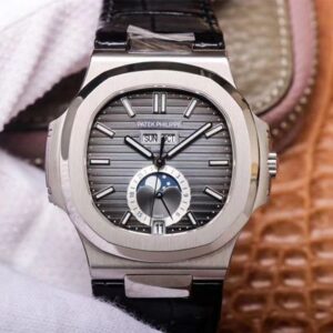 PF Factory Patek Philippe Nautilus 5726A-001 Moonphase Gray Dial Replica Watch
