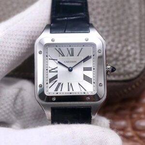 Cartier Santos Dumont WSSA0032 F1 Factory Silver Dial Replica Watch
