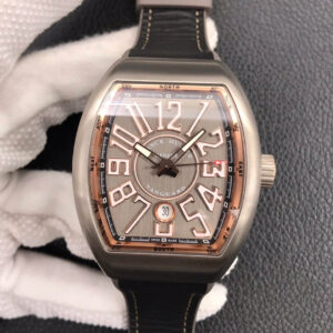 Franck Muller Vanguard V 45 SC DT TT BR 5N ZF Factory Titanium Metal Replica Watch