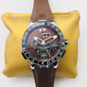 Ulysse Nardin El Toro 322-00 TW Factory Ceramics Brown Dial Replica Watch
