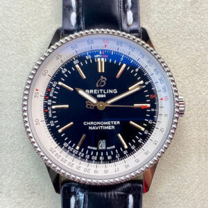 Breitling Navitimer 1 A17326211B1P1 V7 Factory Black Dial Replica Watch