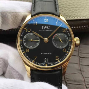 IWC Portugieser IW500101 ZF Factory Black Dial Replica Watch