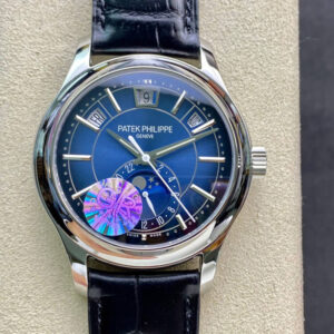 Patek Philippe Complications 5205G-013 GR Factory Stainless Steel Blue Dial Replica Watch