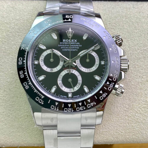 Rolex Cosmograph Daytona M116500LN-0002 Clean Factory Black Dial Replica Watch