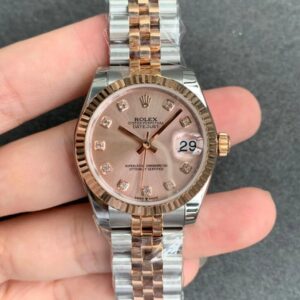 Rolex Datejust M278271-0024 GS Factory Rose Gold Replica Watch