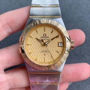 Omega Constellation 123.20.38.21.08.002 VS Factory Champagne Dial Replica Watch