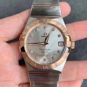 Omega Constellation 123.20.38.21.52.001 VS Factory Diamond-set Dial Replica Watch