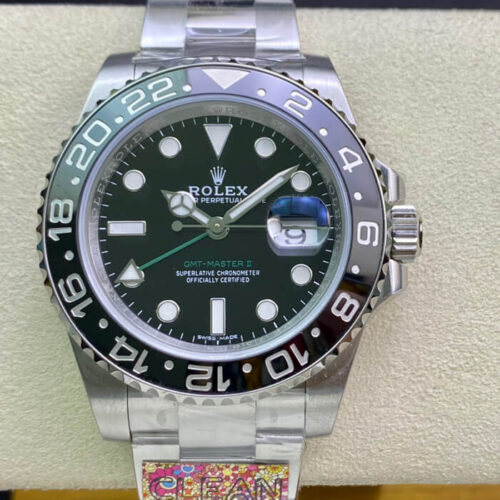 Rolex GMT Master II 116710LN-78200 Clean Factory Black Dial Replica Watch