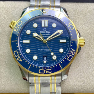 Omega Seamaster Diver 300M 210.20.42.20.03.001 OR Factory Blue Dial Replica Watch