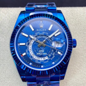Rolex Sky Dweller 40MM WWF Factory DIW Blue Dial Replica Watch