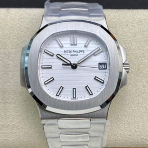 Patek Philippe Nautilus 5711/1A-011 3K Factory White Dial Replica Watch