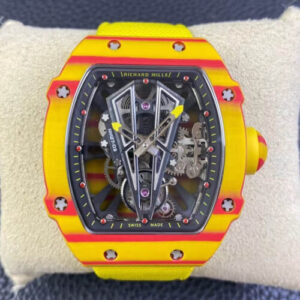Richard Mille RM27-03 Rafael Nadal Tourbillon RM Factory Yellow Strap Replica Watch