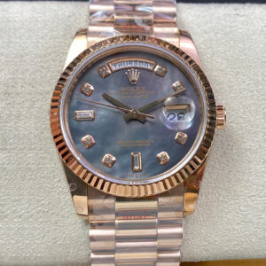 Rolex Day Date 118235 36MM GM Factory Rose Gold Replica Watch