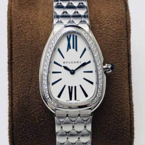 Bvlgari Serpenti 103148 BV Factory Diamond White Dial Replica Watch
