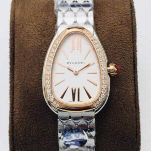 Bvlgari Serpenti 103143 BV Factory Rose Gold Diamond Bezel Replica Watch