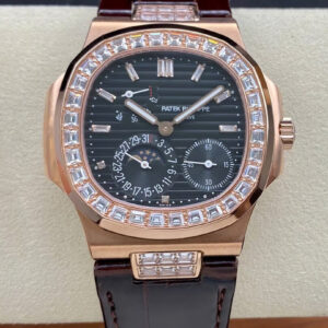 Patek Philippe Nautilus 5724R-001 GR Factory Rose Gold Replica Watch