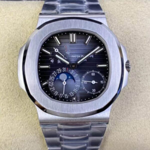 Patek Philippe Nautilus 5712/1A-001 ZF Factory V2 Dark Blue Dial Replica Watch