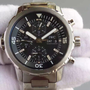 IWC Aquatimer IW376804 V6 Factory Black Dial Replica Watch