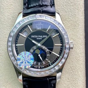 Patek Philippe Grand Complications 5205G KM Factory Diamond Bezel Replica Watch