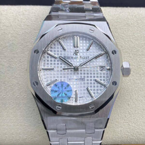 Audemars Piguet Royal Oak 15450ST.OO.1256ST.01 JF Factory Silver Dial Replica Watch
