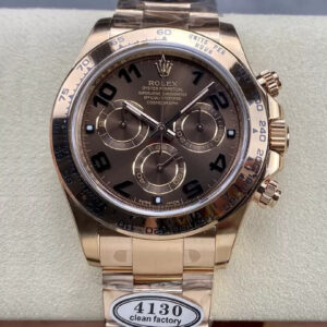 Rolex Cosmograph Daytona M116505-0011 Clean Factory Rose Gold Replica Watch
