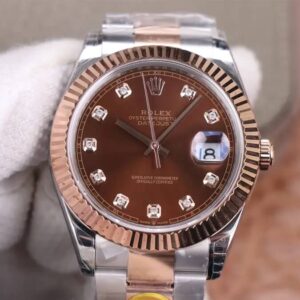 Rolex Datejust M126331-0003 41MM TW Factory Chocolate Dial Replica Watch