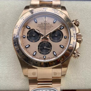 Rolex Cosmograph Daytona M116505-0009 Clean Factory Rose Gold Replica Watch