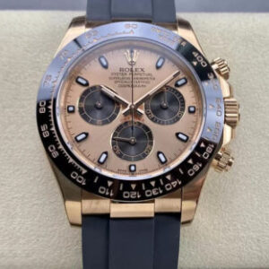 Rolex Cosmograph Daytona M116515LN-0018 Clean Factory Rubber Strap Replica Watch