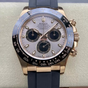 Rolex Cosmograph Daytona M116515LN-0059 Clean Factory Rubber Strap Replica Watch