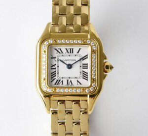 Panthere De Cartier WJPN0015 22MM BV Factory Diamond Bezel Replica Watch