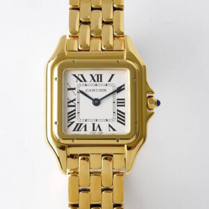 Panthere De Cartier WGPN0009 27MM BV Factory White Dial Replica Watch