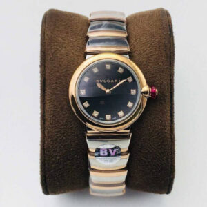 Bvlgari LVCEA BV Factory Diamond Black Dial Replica Watch