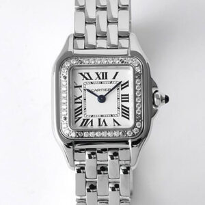 Panthere De Cartier W4PN0007 22MM BV Factory White Dial Replica Watch