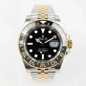 Rolex GMT Master II M126713grnr-0001 EW Factory Yellow Gold Replica Watch