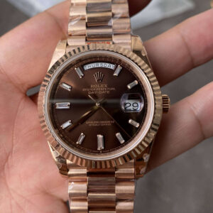 Rolex Day Date M228235-0003 GM Factory V2 Rose Gold Replica Watch