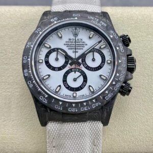 Rolex Daytona Cosmograph Diw Custom Version Noob Factory White Dial Replica Watch