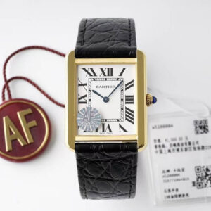Cartier Tank Quartz W5200004 AF Factory White Dial Replica Watch